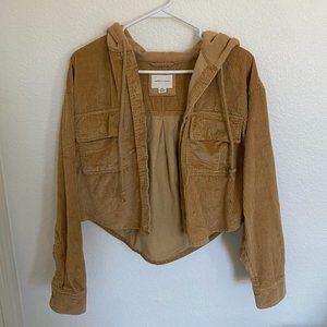 American Eagle Cropped Corduroy Jacket
